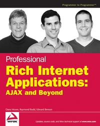 Book Cover for Professional Rich Internet Applications by Dana Moore, Raymond Budd, Edward Benson