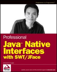 Book Cover for Professional Java Native Interfaces With SWT/JFace by Jackwind Li Guojie