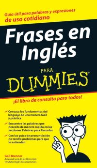 Book Cover for Frases En Ingles Para Dummies by Gail Abel Brenner