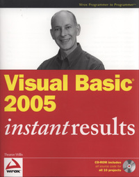 Book Cover for Visual Basic 2005 Instant Results by Thearon Willis