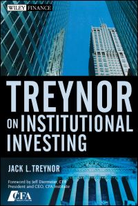 Book Cover for Treynor on Institutional Investing by Jack L. Treynor