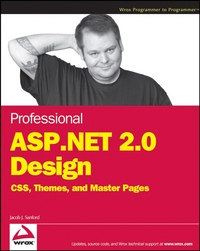 Book Cover for Professional ASP.NET 2.0 Design by Jacob J Sanford