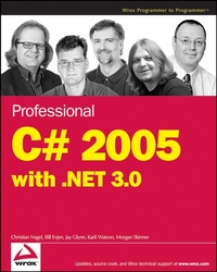 Book Cover for Professional C# 2005 With .NET 3.0 by Christian Nagel, Bill Evjen, Jay Glynn, Karli Watson, Morgan Skinner
