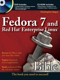 Book Cover for Fedora 7 and Red Hat Enterprise Linux Bible by Chris Negus