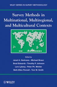 Book Cover for Survey Methods in Multicultural, Multinational, and Multiregional Contexts by Janet A Harkness