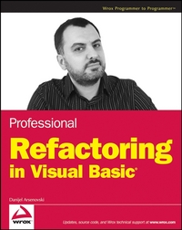 Book Cover for Professional Refactoring in Visual Basic by Danijel Arsenovski