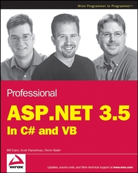 Book Cover for Professional ASP.NET 3.5 in C# and VB by Bill Evjen, Scott Hanselman, Devin Rader