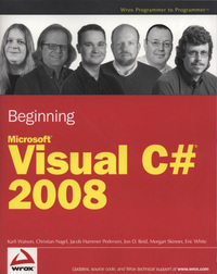 Book Cover for Beginning Microsoft Visual C# 2008 by Karli Watson