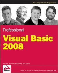 Book Cover for Professional Visual Basic 2008 by Bill Evjen, Billy Hollis, Bill Sheldon, Kent Sharkey