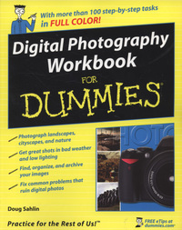 Book Cover for Digital Photography Workbook for Dummies by Doug Sahlin