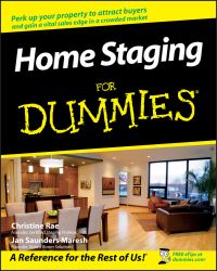 Book Cover for Home Staging for Dummies by Christine Rae, Janice Saunders Maresh