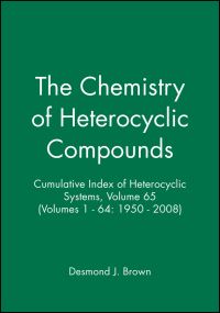 Book Cover for Cumulative Index of Heterocyclic Systems (Volumes 1-64 by D J Brown