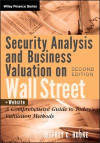 Book Cover for Security Analysis and Business Valuation on Wall Street by Jeffrey C Hooke
