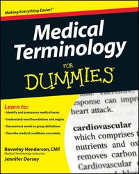 Book Cover for Medical Terminology for Dummies by Beverley Henderson, Jennifer Lee Dorsey
