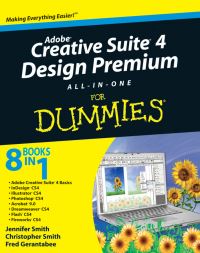 Book Cover for Adobe Creative Suite 4 Design Premium All-in-One for Dummies by Jennifer Smith, Christopher Smith, Fred Gerantabee