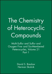 Book Cover for Multi-Sulfur and Sulfur and Oxygen Five- And Six-Membered Heterocycles, Volume 21, Part 1 by David S Breslow, Herman Skolnik