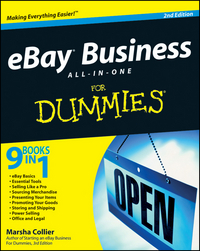 Book Cover for eBay Business All-in-One for Dummies by Marsha Collier