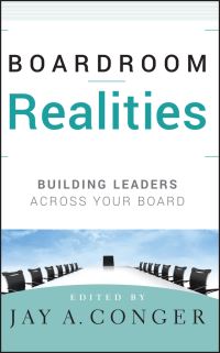 Book Cover for Boardroom Realities by Jay Alden Conger