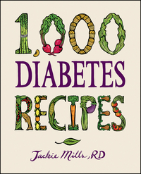 Book Cover for 1,000 Diabetes Recipes by Jackie Mills