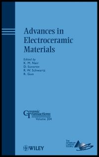 Book Cover for Advances in Electroceramic Materials by Materials Science  Technology Conference, K M Nair, American Ceramic Society