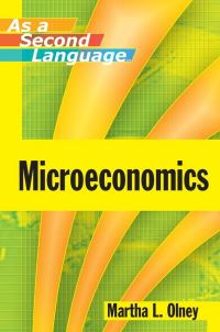 Book Cover for Microeconomics as a Second Language by Martha L Olney