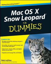 Book Cover for Mac OS X Snow Leopard for Dummies by Bob LeVitus