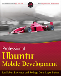 Book Cover for Professional Ubuntu Mobile Development by Ian Lawrence