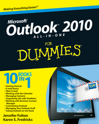 Book Cover for Outlook 2010 All-in-One for Dummies by Jennifer Fulton, Karen S Fredricks