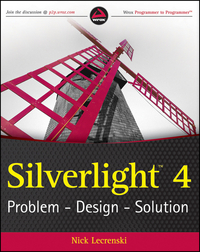 Book Cover for Silverlight 4 by Nick Lecrenski