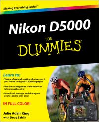 Book Cover for Nikon D5000 for Dummies by Julie Adair King, Doug Sahlin