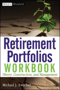 Book Cover for Retirement Portfolios Workbook by Michael J. Zwecher