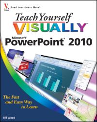 Book Cover for Teach Yourself Visually PowerPoint 2010 by William Wood