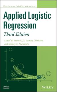 Book Cover for Applied Logistic Regression by David W. Hosmer, Stanley Lemeshow, Rodney X. Sturdivant
