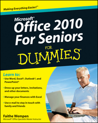 Book Cover for Microsoft Office 2010 for Seniors for Dummies by Faithe Wempen