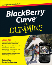 Book Cover for Blackberry Curve for Dummies by Robert Kao, Dante Sarigumba