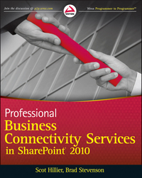 Book Cover for Professional Business Connectivity Services in SharePoint 2010 by Scot Hillier, Brad Stevenson