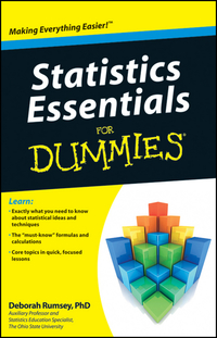 Book Cover for Statistics Essentials for Dummies by Deborah J Rumsey