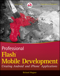Book Cover for Professional Flash Mobile Development by Richard Wagner