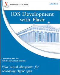 Book Cover for iOS Development With Flash by Julian Dolce