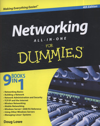 Book Cover for Networking All-in-One for Dummies by Doug Lowe