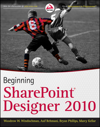 Book Cover for Beginning SharePoint Designer 2010 by Woody Windischman