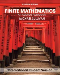 Book Cover for Finite Mathematics by Michael Sullivan
