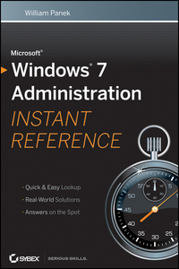 Book Cover for Microsoft Windows 7 Administration Instant Reference by William Panek