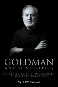 Book Cover for Goldman and His Critics by Brian P McLaughlin, Hilary Kornblith