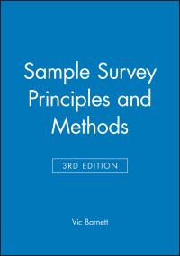 Book Cover for Sample Survey by Vic Barnett