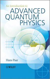 Book Cover for An Introduction to Advanced Quantum Mechanics by Hans P Paar