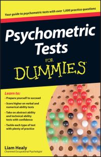 Book Cover for Psychometric Tests for Dummies by Liam Healy