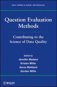 Book Cover for Question Evaluation Methods by Jennifer H. Madans