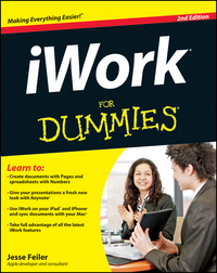 Book Cover for iWork for Dummies by Jesse Feiler