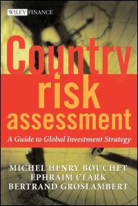 Book Cover for Country Risk Assessment by Michel Henri Bouchet, Ephraim Clark, Bertrand Groslambert